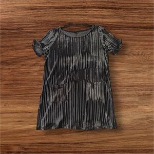 Elegant Black Velvet Dress